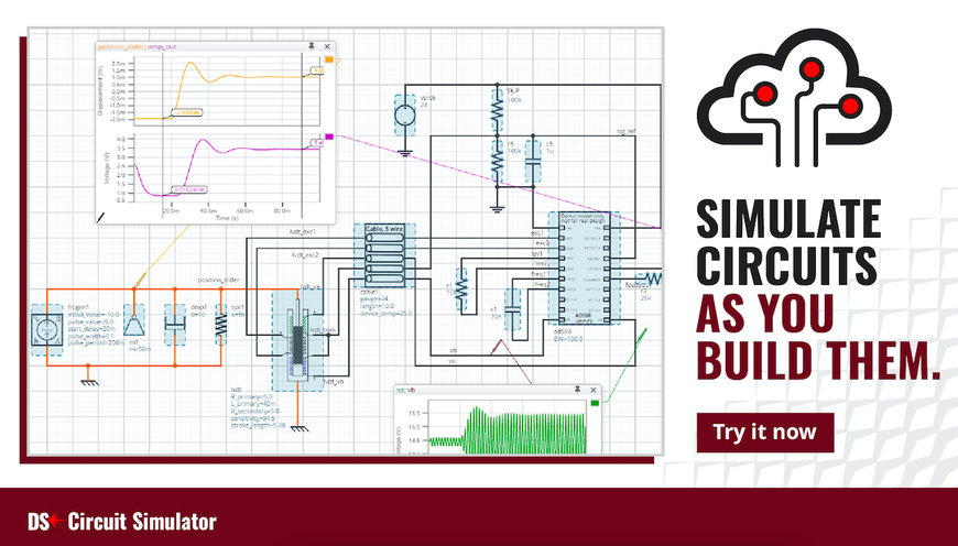 RS unveils circuit simulation tool for DesignSpark on Engineering Community's 13th anniversary